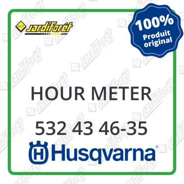 Hour meter Husqvarna - 532 43 46-35