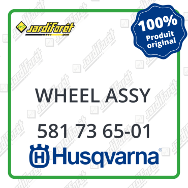 Wheel assy Husqvarna - 581 73 65-01