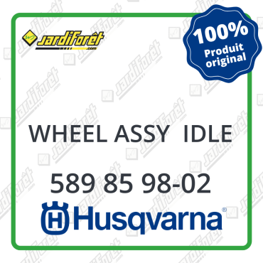 Wheel assy  idle Husqvarna - 589 85 98-02