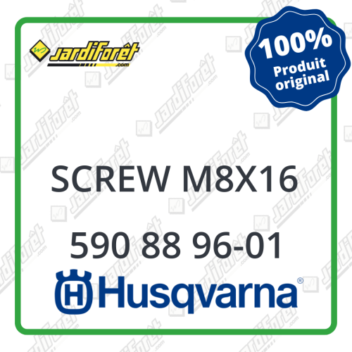Screw m8x16 Husqvarna - 590 88 96-01