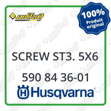 Screw st3. 5x6 Husqvarna - 590 84 36-01