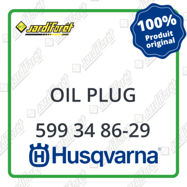 Oil plug Husqvarna - 599 34 86-29