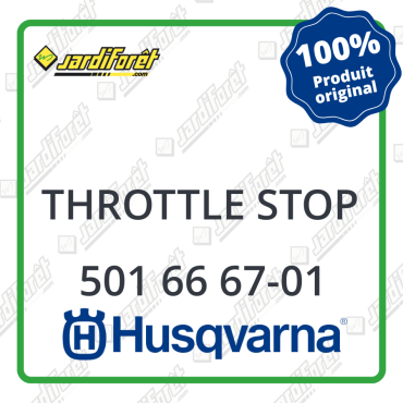 Throttle stop Husqvarna - 501 66 67-01