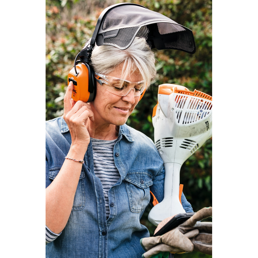 Casque de protection avec visière STIHL DYNAMIC bluetooth