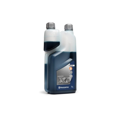 huile synthétique pour mélange 2 temps HUSQVARNA XP BIO avec doseur intégré 1 Litre