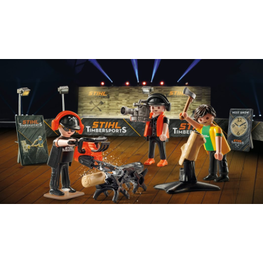 Coffret Playmobil STIHL TIMBERSPORTS®
