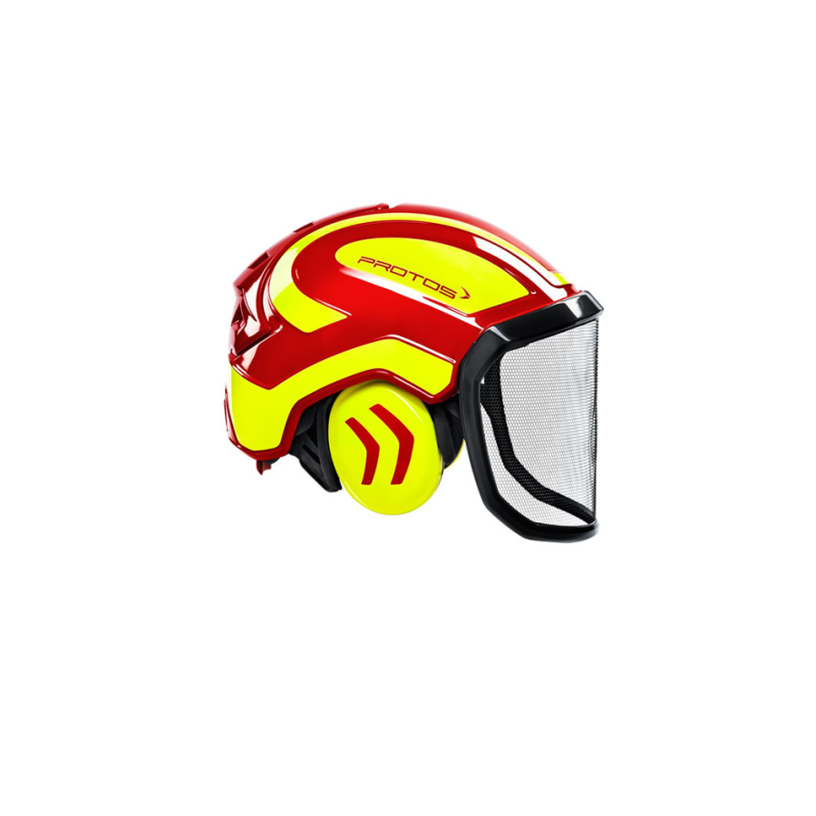 Casque Protos Integral Forest PFANNER Orange et Noir