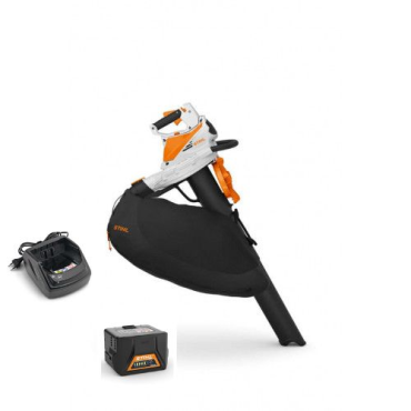 Aspiro-Souffleur broyeur SHA 56 à batterie STIHL + AK20 + AL101