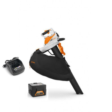 Aspiro-Souffleur broyeur SHA 56 à batterie STIHL + AK30 + AL101