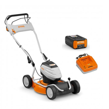 Pack tondeuse à batterie Stihl RMA 2 RV + AP500 S + AL300