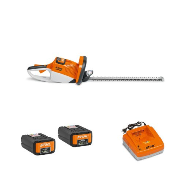 Pack taille-haies Stihl HSA 66 - 50 cm + 2 x AP100 + AL300