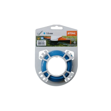 Fil rond silencieux Stihl pour débroussailleuse 1.6 mm bleu