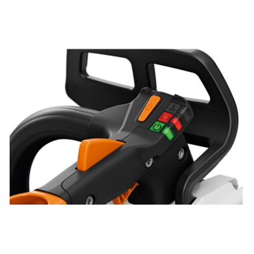 STIHL MSA220TCO panneau de contrôle. témoin lumineux manque d'huile.