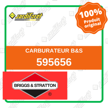 Carburetor d'origine Briggs & Stratton 595656