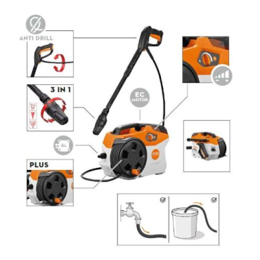 REA 100 PLUS Nettoyeur haute pression à batterie STIHL