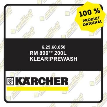 RM 890** 200l Klear!Prewash 62960050 Karcher