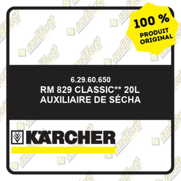 RM 829 Classic** 20l auxiliaire de sécha 62960650 Karcher