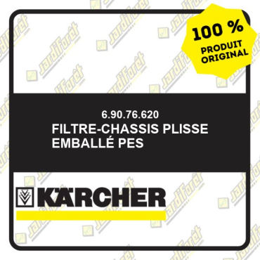 Filtre-chassis plisse emballé PES 69076620 Karcher
