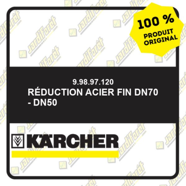 Réduction acier fin DN70 - DN50 99897120 Karcher
