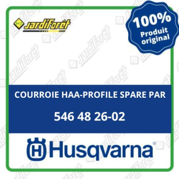 COURROIE HAA-PROFILE SPARE PAR Husqvarna - 546 48 26-02
