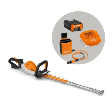 Pack STIHL HSA 130 R 60cm Taille-haies avec AP300P pochette et chargeur