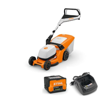 Pack tondeuse à batterie STIHL RMA 443 + AK30S + AL101