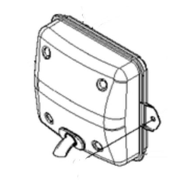 Muffler r400 genii Husqvarna - 593 13 12-01