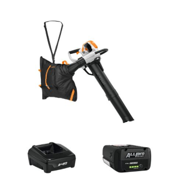 Pack Aspiro-broyeur à batterie STIHL SHA 140 + AP300P + AL301 Jardiforet