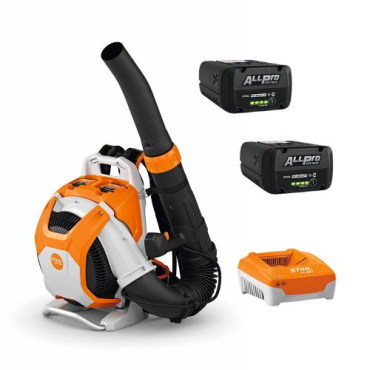 Pack Souffleur dorsal à batterie STIHL BRA 600 + 2AP300PC + AL501 - Jardiforet