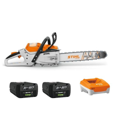Pack tronçonneuse STIHL MSA 300 + 2 x AP300 PC + AL501