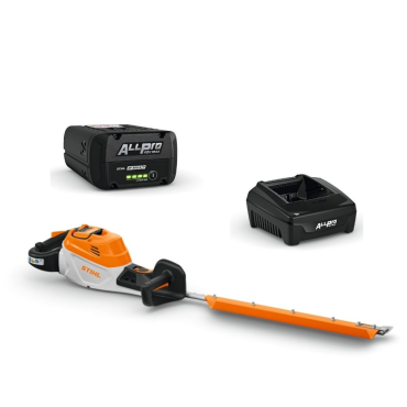 Pack Taille-haies à batterie STIHL HSA 150 T 100cm + AP200P + AL301