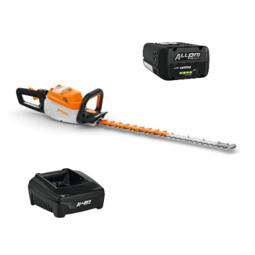 Pack Taille-haies à batterie STIHL HSA 140 T 75cm + AP200P + AL301