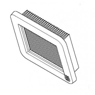 Filtre à air débroussailleuse HUSQVARNA 574 66 80 01