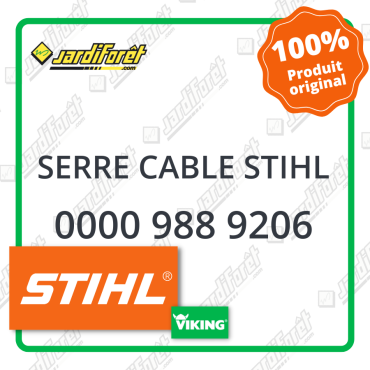 Serre cable stihl STIHL référence 0000 988 9206