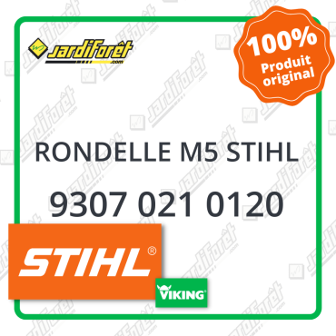 Rondelle m5 stihl STIHL référence 9307 021 0120