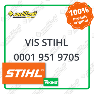 Vis stihl STIHL référence 0001 951 9705