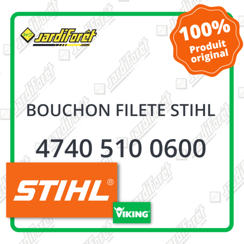 Bouchon filete stihl STIHL référence 4740 510 0600