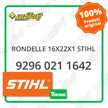 Rondelle 16x22x1 stihl STIHL référence 9296 021 1642