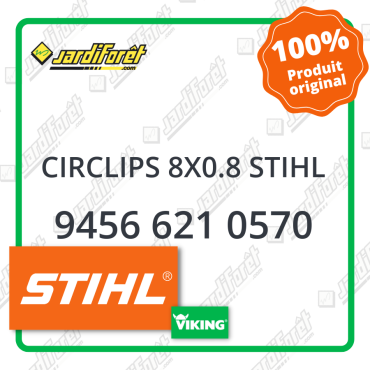 Circlips 8x0.8 stihl STIHL référence 9456 621 0570