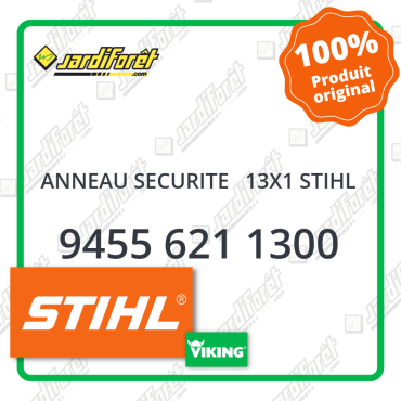 Anneau securite   13x1 stihl STIHL référence 9455 621 1300