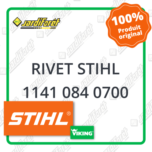 Rivet stihl STIHL référence 1141 084 0700