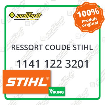 Ressort coude stihl STIHL référence 1141 122 3201