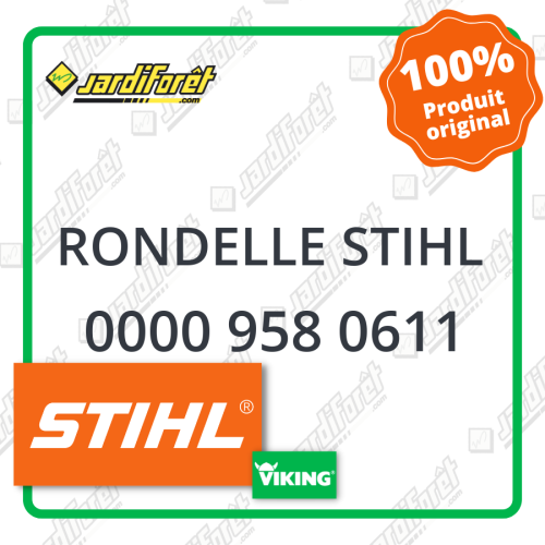 Rondelle stihl STIHL référence 0000 958 0611