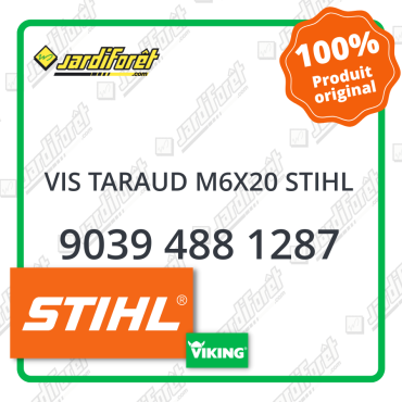 Vis taraud m6x20 stihl STIHL référence 9039 488 1287