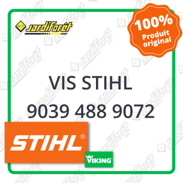 Vis stihl STIHL référence 9039 488 9072
