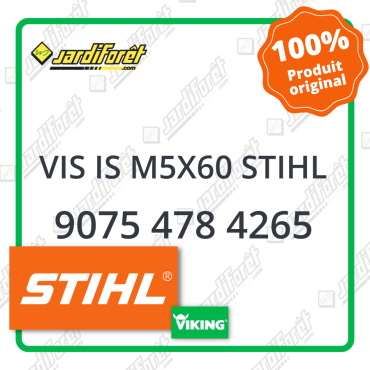 Vis is m5x60 stihl STIHL référence 9075 478 4265