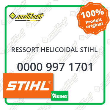 Ressort helicoidal stihl STIHL référence 0000 997 1701