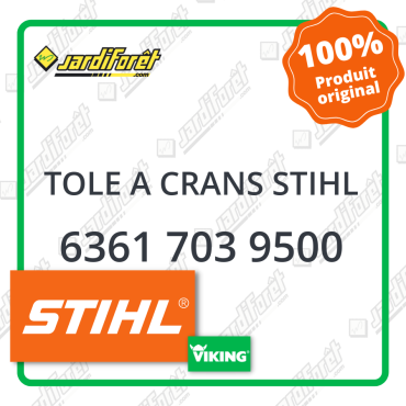Tole a crans stihl STIHL référence 6361 703 9500