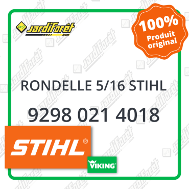 Rondelle 5/16 stihl STIHL référence 9298 021 4018