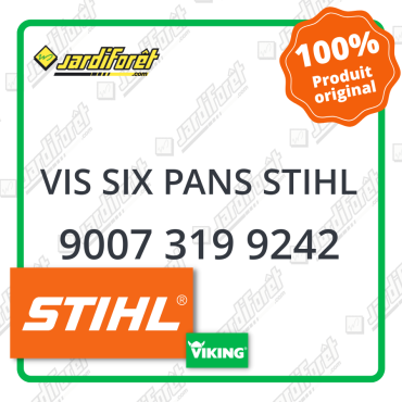 Vis six pans stihl STIHL référence 9007 319 9242